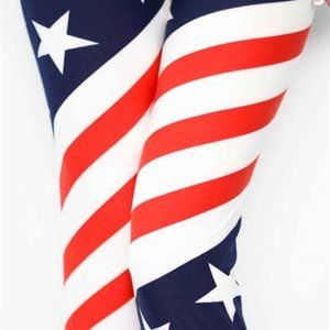 Waving Flag - Capri Leggings